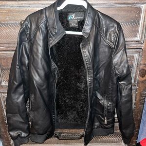 Men’s Faux Leather Jacket